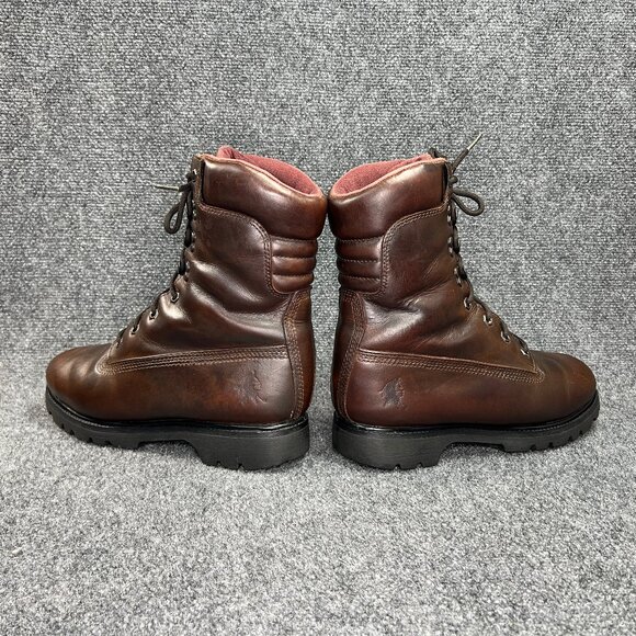Chippewa Apache Waterproof Insulated Work Boots Men's Size 9W Brown Leather Lace - Picture 8 of 14